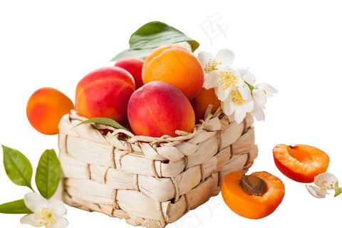 精细免扣杏仁水果素材画面