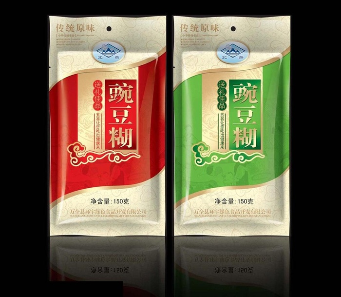 豌豆糊包装图片