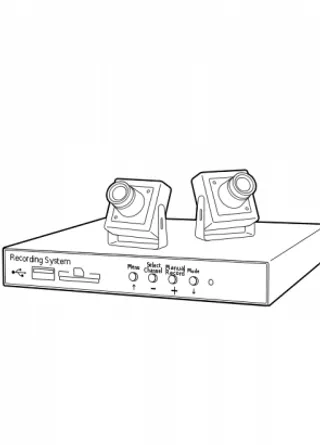 记录系统控制台矢量剪贴画