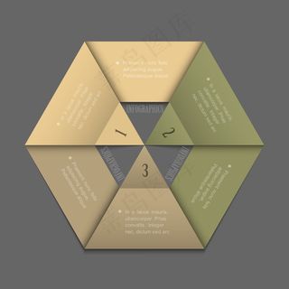 对图表的复古设计模板