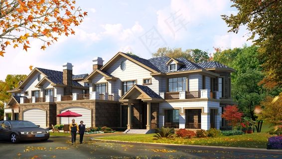 别墅效果图图片