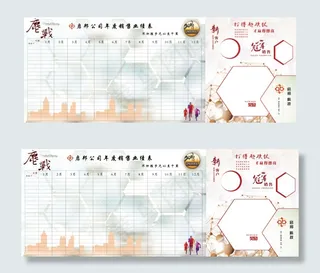 年度创意业绩表    企业业绩