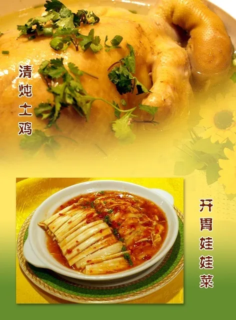 开胃娃娃菜美食海报设计psd模版下载