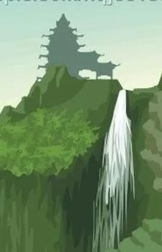 矢量风景画图片