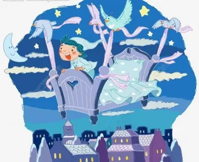 手绘儿童插画图片