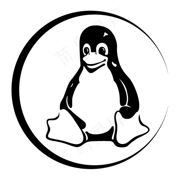 Linux企鹅0eps,ai矢量模版下载