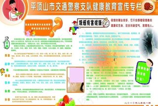 平顶山市交通警察支队健康教育宣传专...