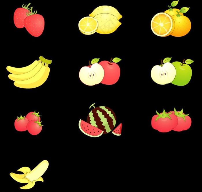 水果素材集合图片
