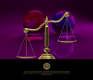 创意海报-天平秤227