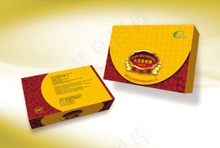 大豆异黄酮彩盒设计