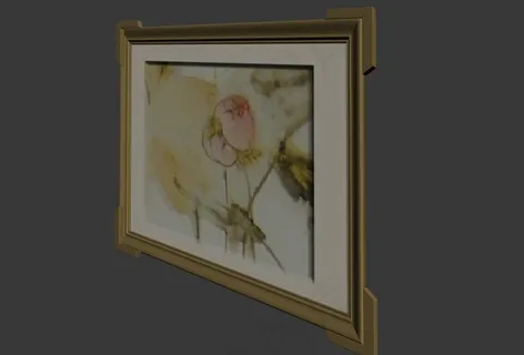 欧式画框模型图片