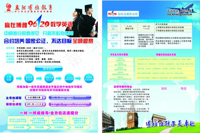 博雅教育cdr矢量模版下载