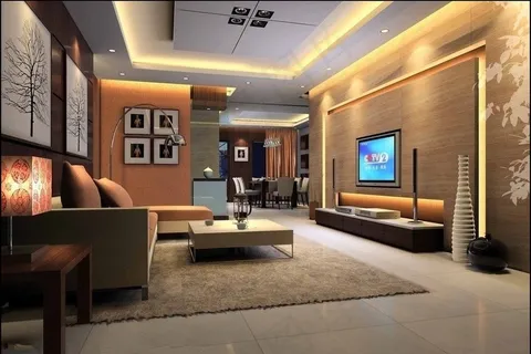 电视背景墙装修设计效果图 电视背景墙装修设计效果图
