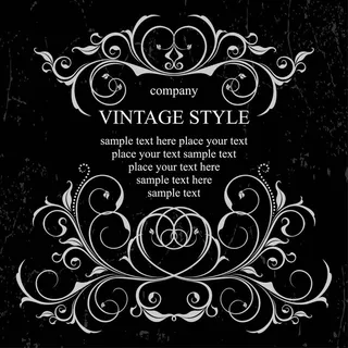 经典的欧洲模式01矢量