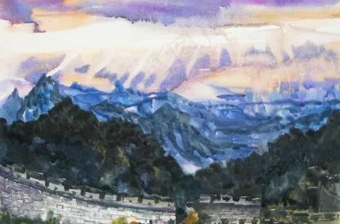 水彩风景图片 水彩风景图片