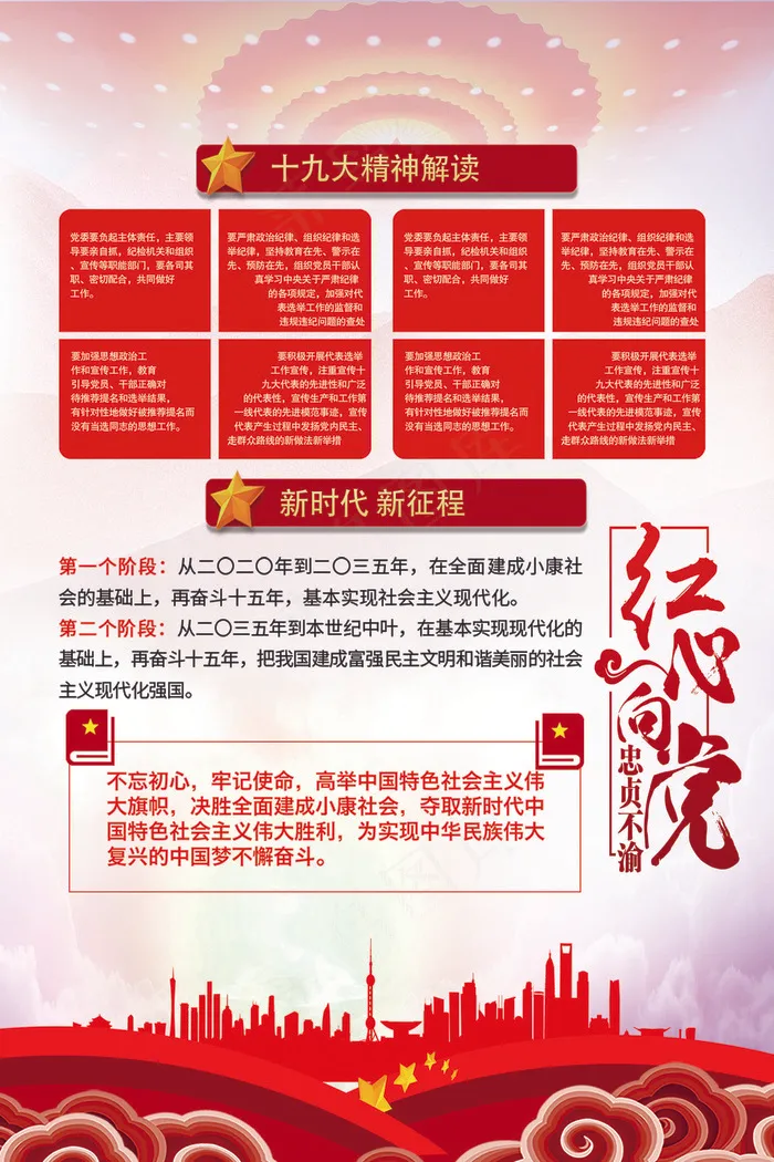 2018全国两会*工作挂画(1772X2657(DPI:150))psd模版下载