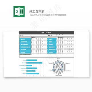 员工自评表