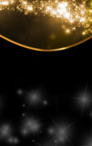 金色高档星光海报背景