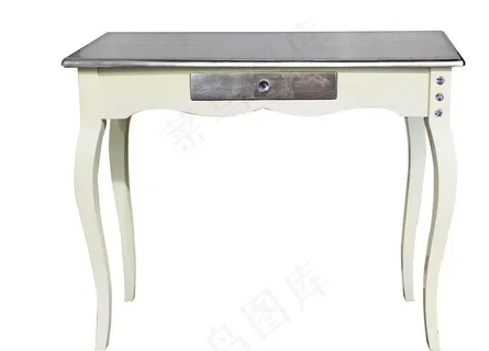 米黄色i欧式桌子图片