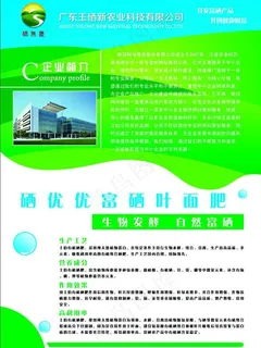 硒肥企业DM单页图片 硒肥企业DM单页图片