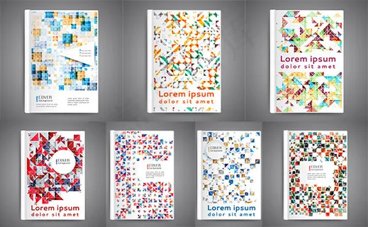 几何封面设计矢量素材 几何封面设计矢量素材
