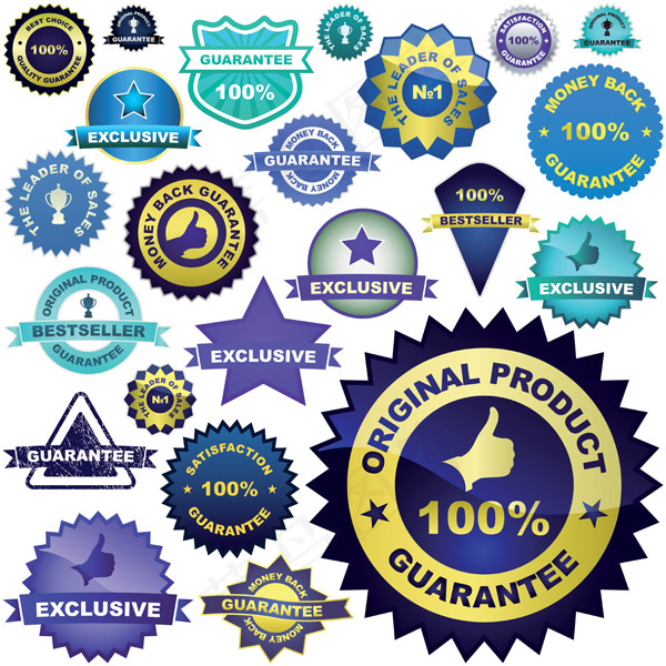 包装设计素材 标签