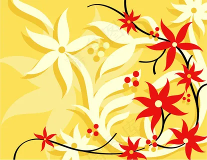 花纹背景矢量素材免费下载