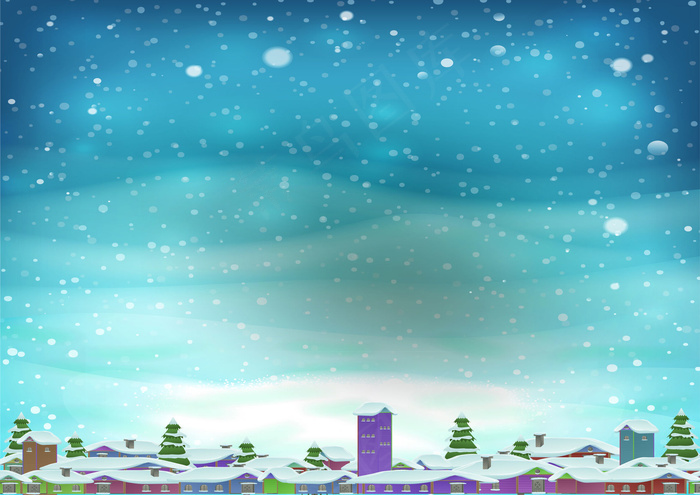 二十四节气大雪小报手抄报电子报模板(4961X3508(DPI:300))psd模版下载