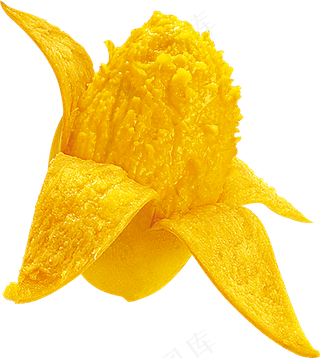 美食新鲜芒果海报免扣背景PNG素材