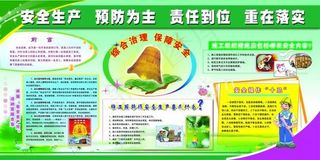 安全生产预防为主板报