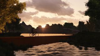 水岸栈桥效果图图片