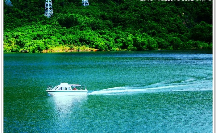 梅林水库 水库风光图片