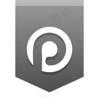 吊旗社交媒体图标下载