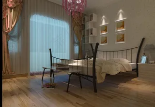 欧式客房效果图图片