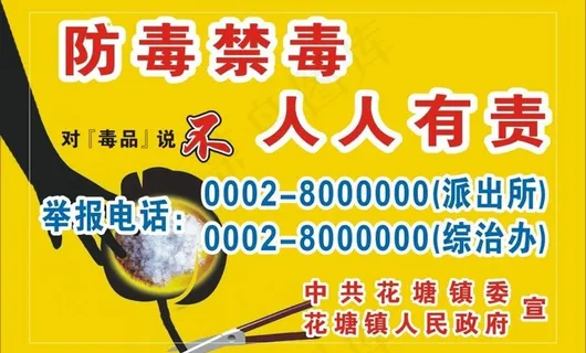 禁毒宣传图片