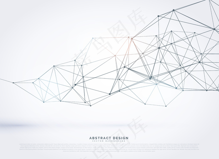具有灰色网格的背景摘要
