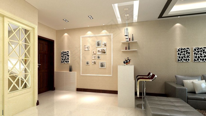 玄关设计效果图