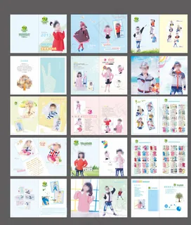 童装画册图片