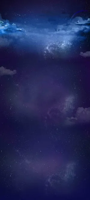 蓝色星空店铺模板背景 蓝色星空店铺模板背景