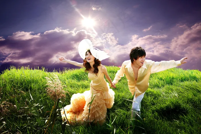 风光主题摄影婚纱样片