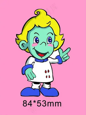 矢量小男孩图片