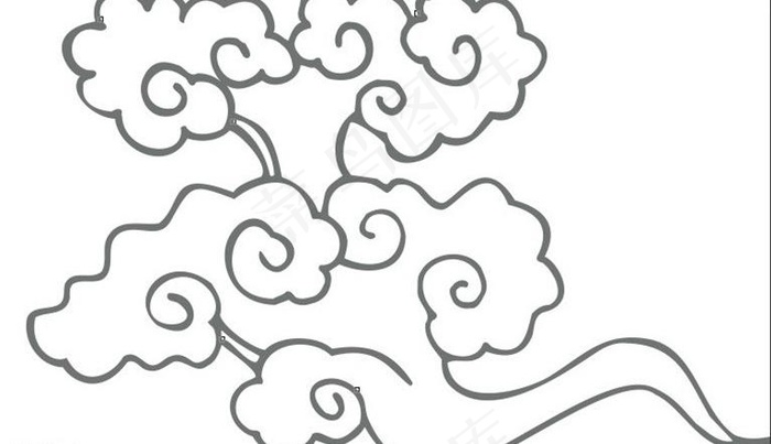 祥云素材cdr矢量模版下载