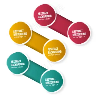 时尚炫彩方块背景矢量素材