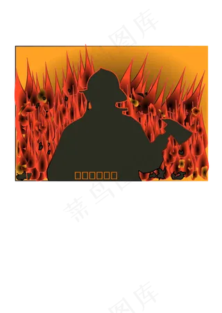 消防员恩里克Meza C 01