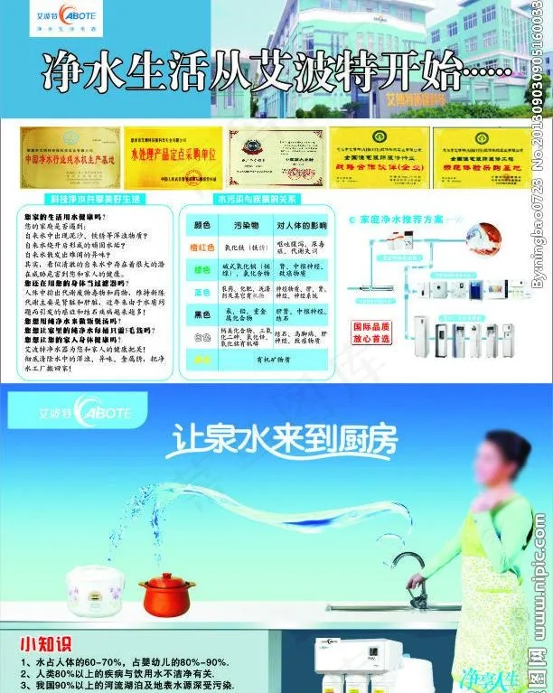 艾波特净水器图片(216X291)cdr矢量模版下载