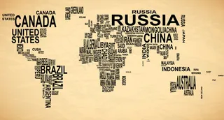 字母拼接世界地图工装背景墙矢量