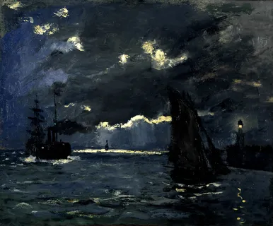 海水夜景 海水夜景