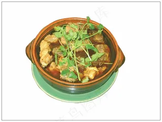 砂锅羊肉图片