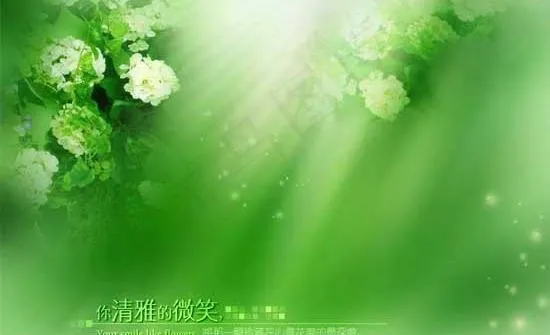 “清雅的微笑”婚纱照背景PSD素材(6096X4572(DPI:254))psd模版下载
