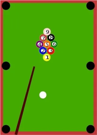 台球桌的剪辑艺术